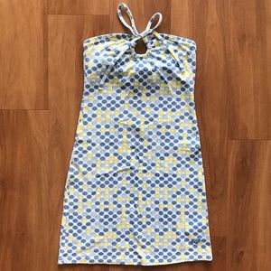 ROXY strapless bodycon dress - polka dots